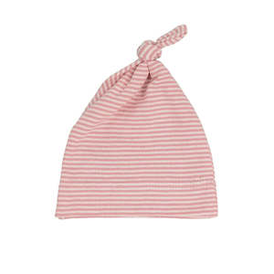 Soft furnishing: Topknot Stripe Bay Hat Pink