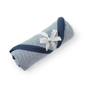 Linus Jersey Newborn Wrap Navy