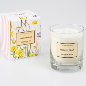 French Pear - Perfumed Soy Candle