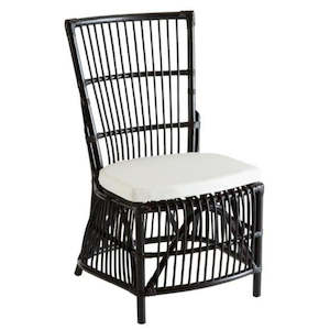 Soft furnishing: Providence Dining Chair - Black