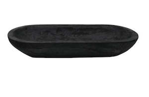 Wood Tray  57cm Blk