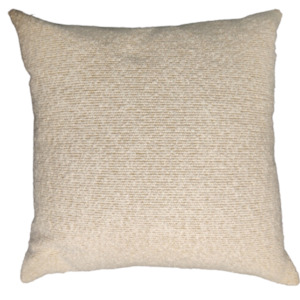 Cream Boucle with Ochre base cloth 60x60 Cushion