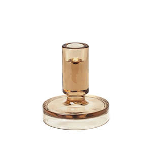 BROSTE Candleholder Petra Medium Soft Amber