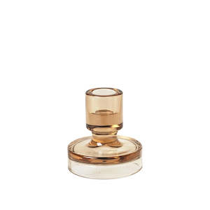 Soft furnishing: BROSTE Candleholder Petra Small Soft Amber