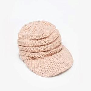 Knit Beanie With Pony Tail Option | Blus