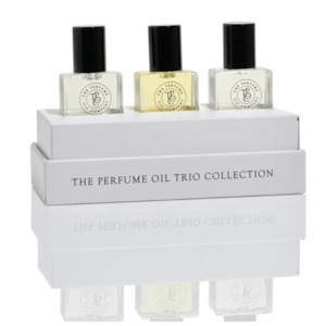 TRIO PERFUME OIL COLLECTION SET - OLD IS NEW - Five . Fleur . Silk - Designer Ro…