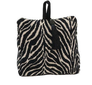 Doorstop Black/Natural/Animal print