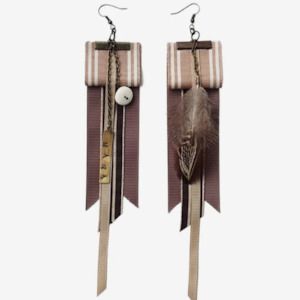 Earrings Whare Tupuna|old Bones