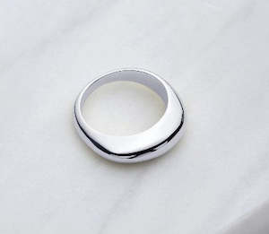 Steph Ring Silver Size