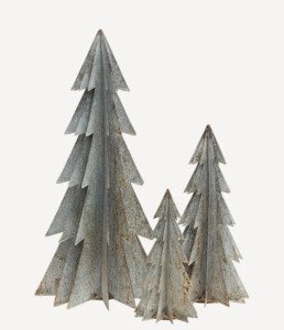 Zinc Metal Tree Large