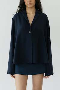 Clothing: Slip Shirt in Midnight