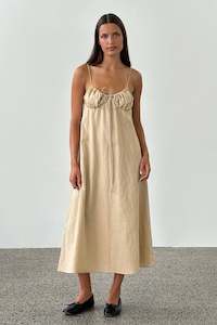 Clothing: Frou Frou Dress in Sand