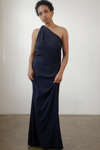 Sale - Haru Dress in Navy