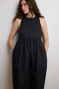 Sale - Cocoon Dress in Black