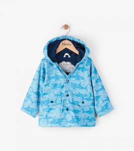 Hatley Mini Raincoat - Shark Alley