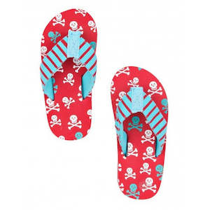 Hatley Flip Flops - Skulls