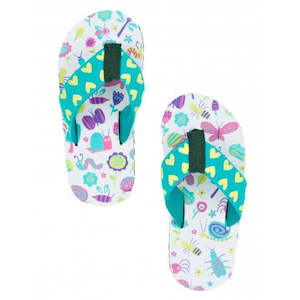 Hatley Flip Flops - Girly Bugs