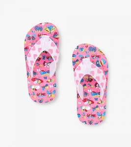 Hatley Flip Flops - Pretty Butterflies