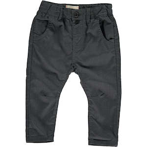 Clothing: Me & Henry Trousers - Black Dogtooth