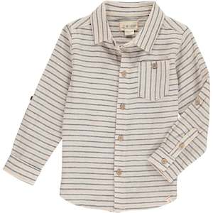 Me & Henry Shirt - Beige Based Stripe