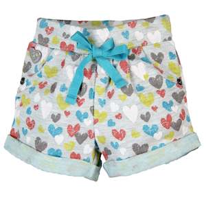 Boboli Shorts - Colour Hearts