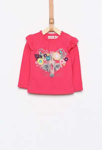 Clothing: Boboli Top - Magenta Fox