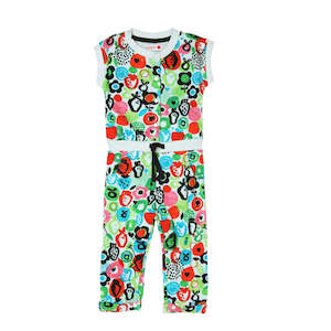 Clothing: Boboli Jumpsuit - Fruity Floral