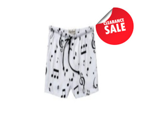 Clothing: Hatley Womens Boxers - Music Notes