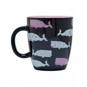 Clothing: Hatley Coffee Mug - Whales