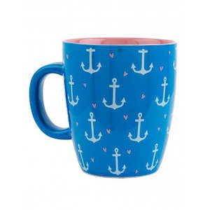 Clothing: Hatley Coffee Mug - Anchors