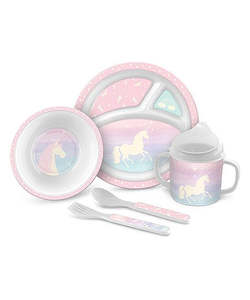 Clothing: Lady Jane Plate Set - Magical Unicorn