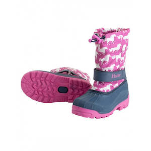 Clothing: Hatley Winter Boots - Fairy Tale Horses