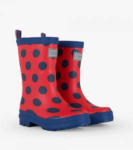 Hatley Gumboots - Blue Dots