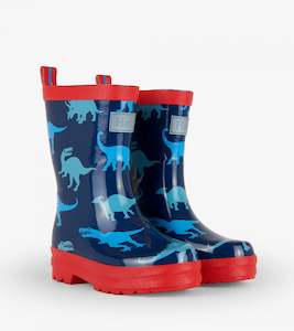 Clothing: Hatley Gumboots - Dino Shadows