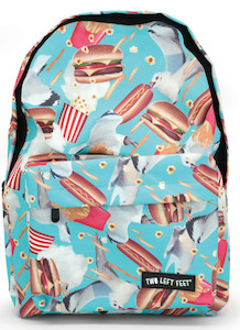 Clothing: Two Left Feet Backpack - Bird Feed