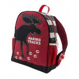 Clothing: Hatley Backpack - Red Moose