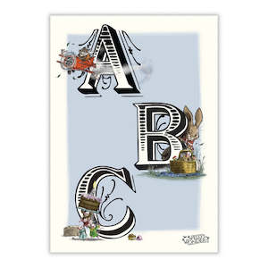 Clothing: Welly's Wonders - ABC A4 Print