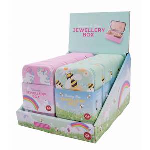 Clothing: Jewellery Box in Unicorn or Bees