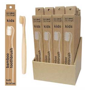 Clothing: Kids Bamboo Toothbrush