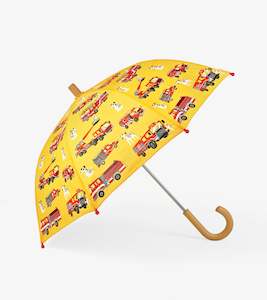 Clothing: Hatley Umbrella - Fire Trucks