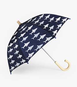 Clothing: Hatley Umbrella - Shark Frenzy