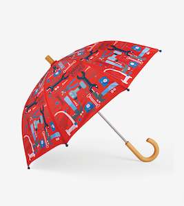 Clothing: Hatley Umbrella - Mr Fix-It