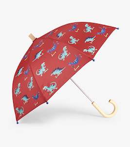 Clothing: Hatley Umbrella - Scooting Dinos