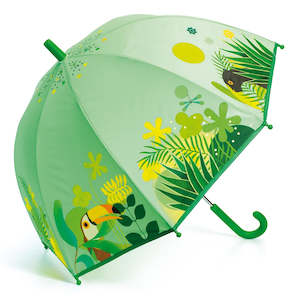 Clothing: Djeco Umbrella - Tropical Jungle