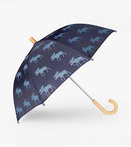 Clothing: Hatley Umbrella - Moose Silhouettes