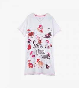 Hatley Christmas Sleepshirt - Santa Claws