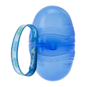 Chicco Soother Holder - Blue