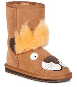 Clothing: Emu Boots - Leo Lion