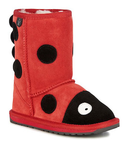 Clothing: Emu Boot - Ladybird