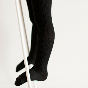 Lamington Merino Tights - Black